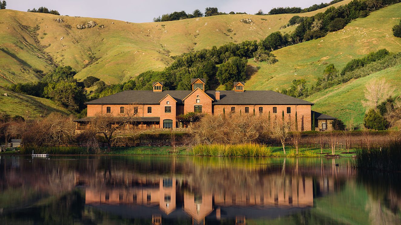 Skywalker Sound's building at Skywalker Ranch