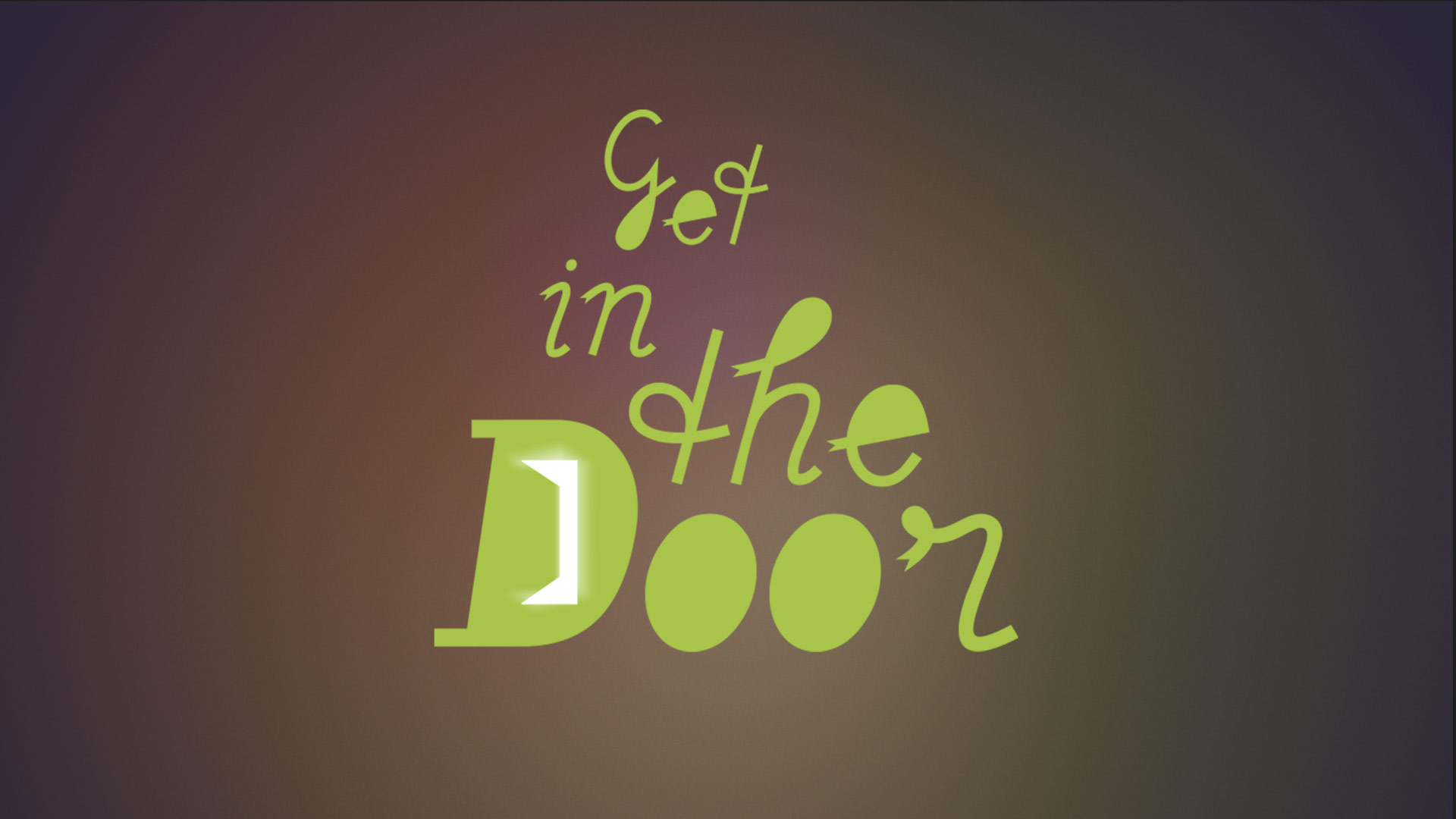 Get in the Door logo