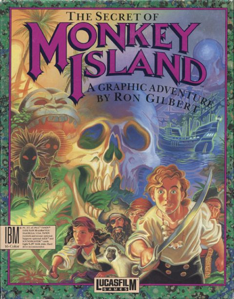 The Secret of Monkey Island Box Cover