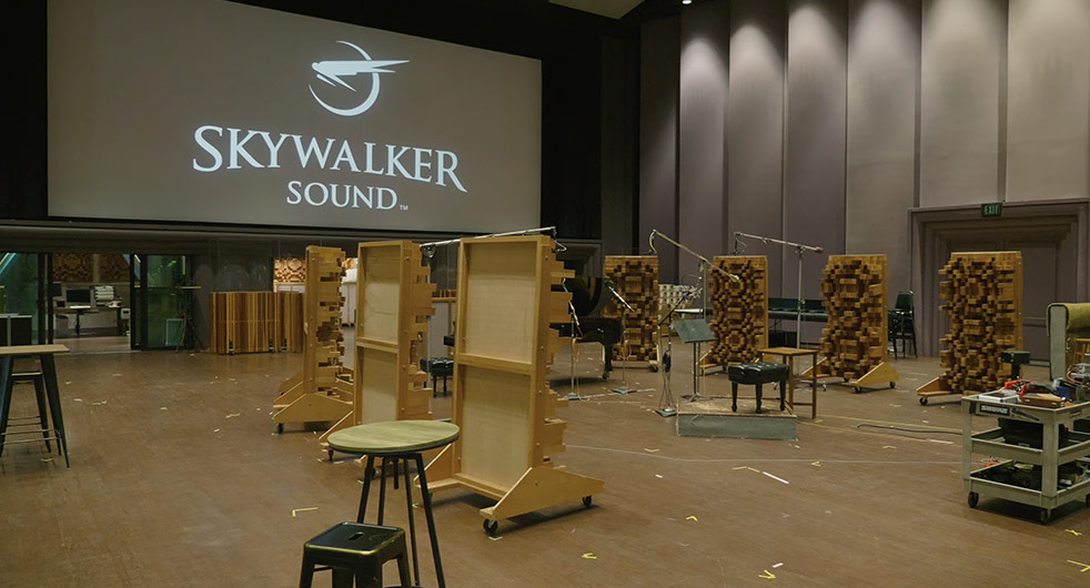 Sound: Sound is a robust element of every project that enhances the visual story — from reproducing everyday sounds like footsteps to creating unique sounds like lightsabers, recording original music scores, and even re-recording dialogue captured on-set.