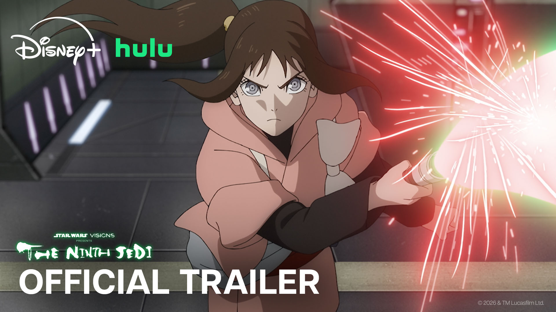 Star Wars: Visions Presents - The Ninth Jedi trailer thumbnail