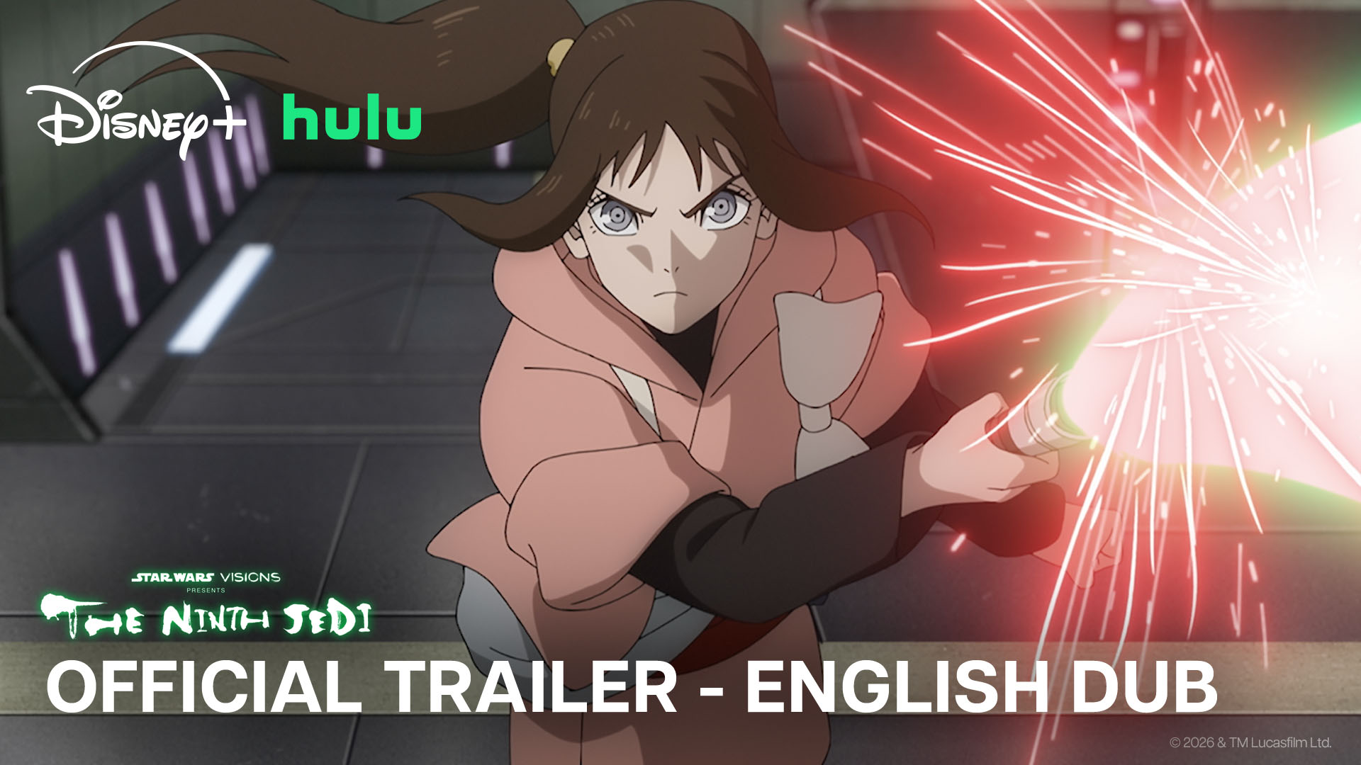 Star Wars: Visions Presents - The Ninth Jedi trailer thumbnail