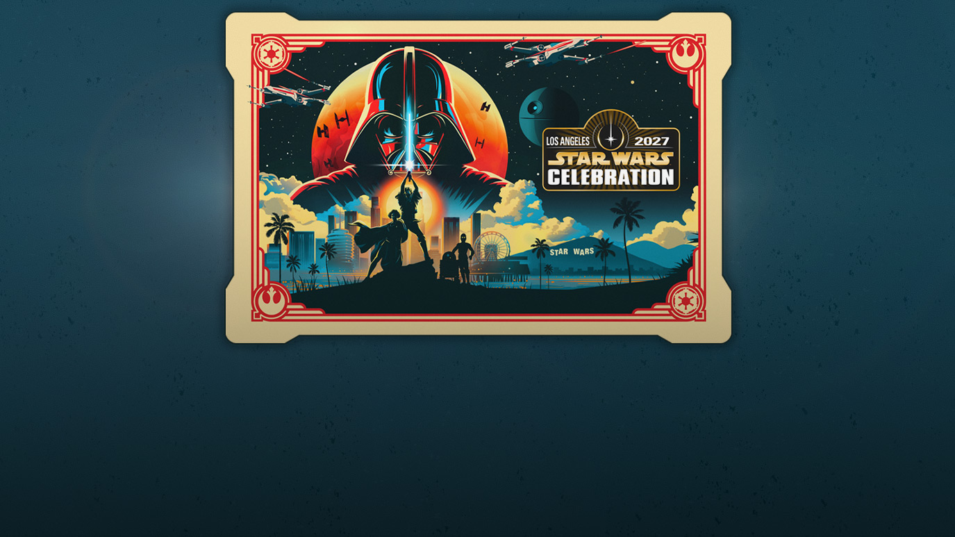 Star Wars Celebration 2027 key art
