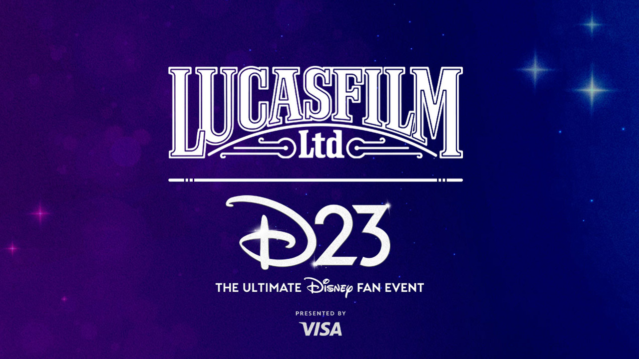 Lucasfilm and D23 logos