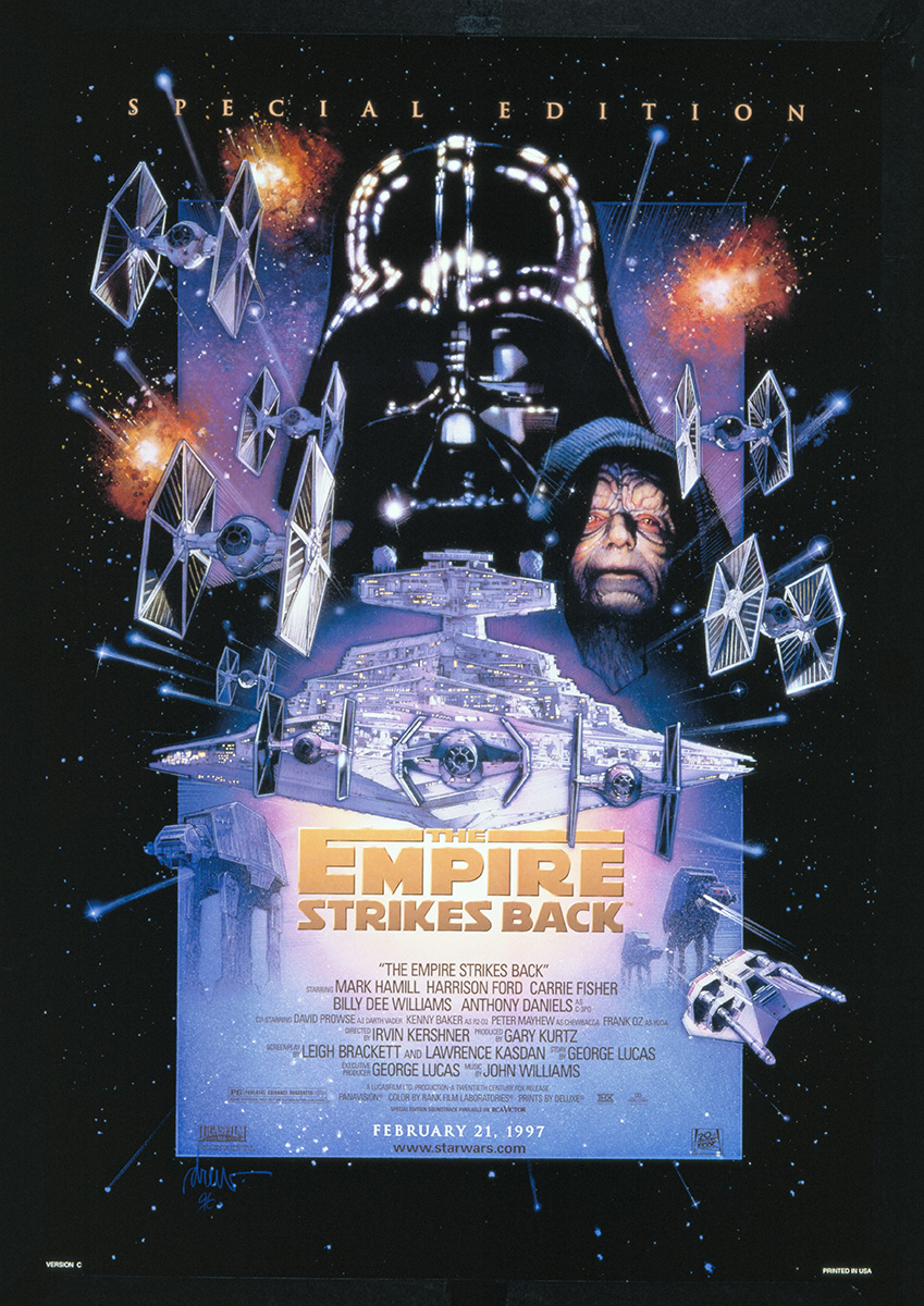 The Empire Strikes Back Special Edition poster by Drew Struzan by Drew Struzan.