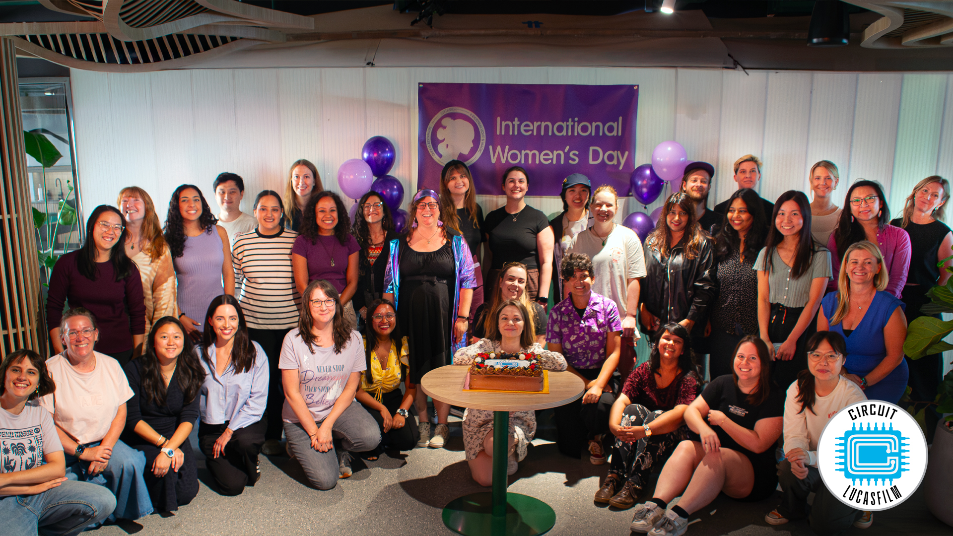 Lucasfilm's Circuit Employee Resource Group celebrates International Women's Day.