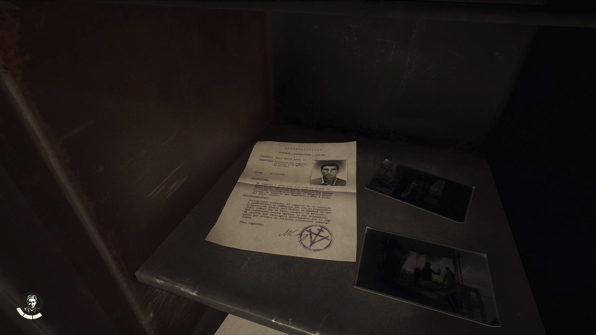 A Nazi safe in the Vatican reveals an intel report.