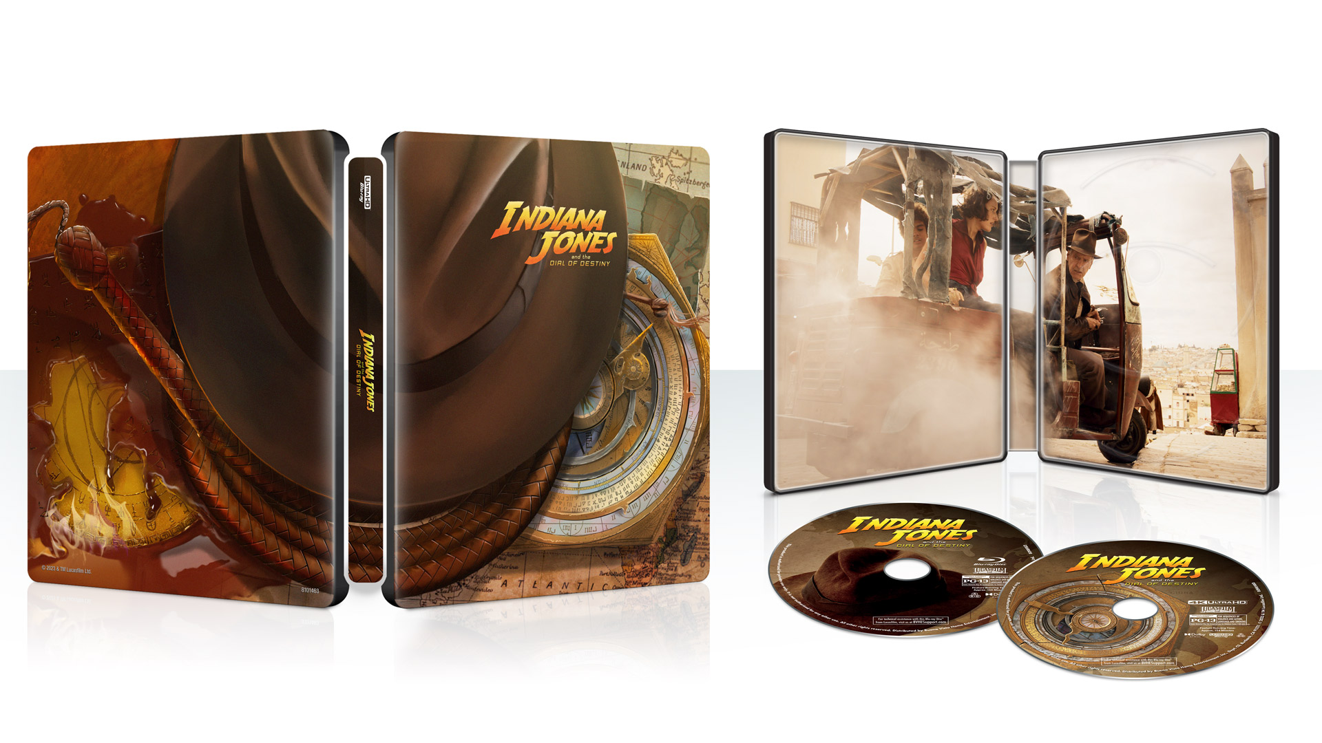 Indiana Jones and the Dial of Destiny on Blu-Ray