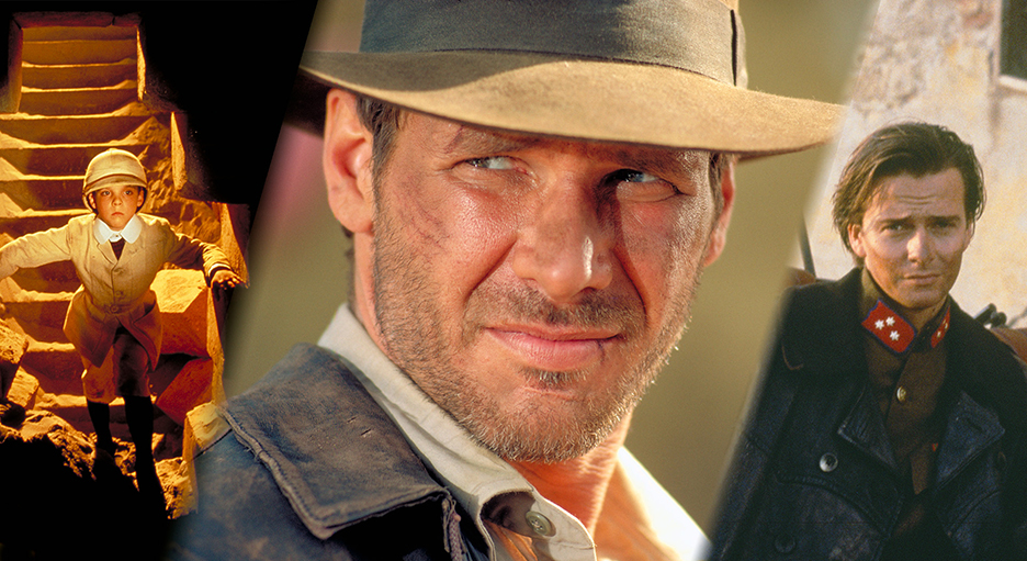 Indiana Jones at different ages.