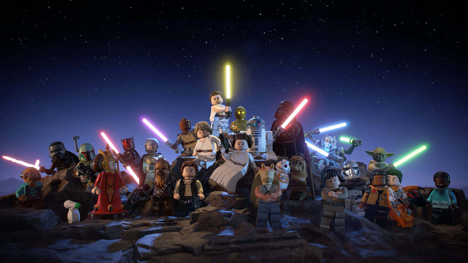 Main Characters of LEGO Star Wars