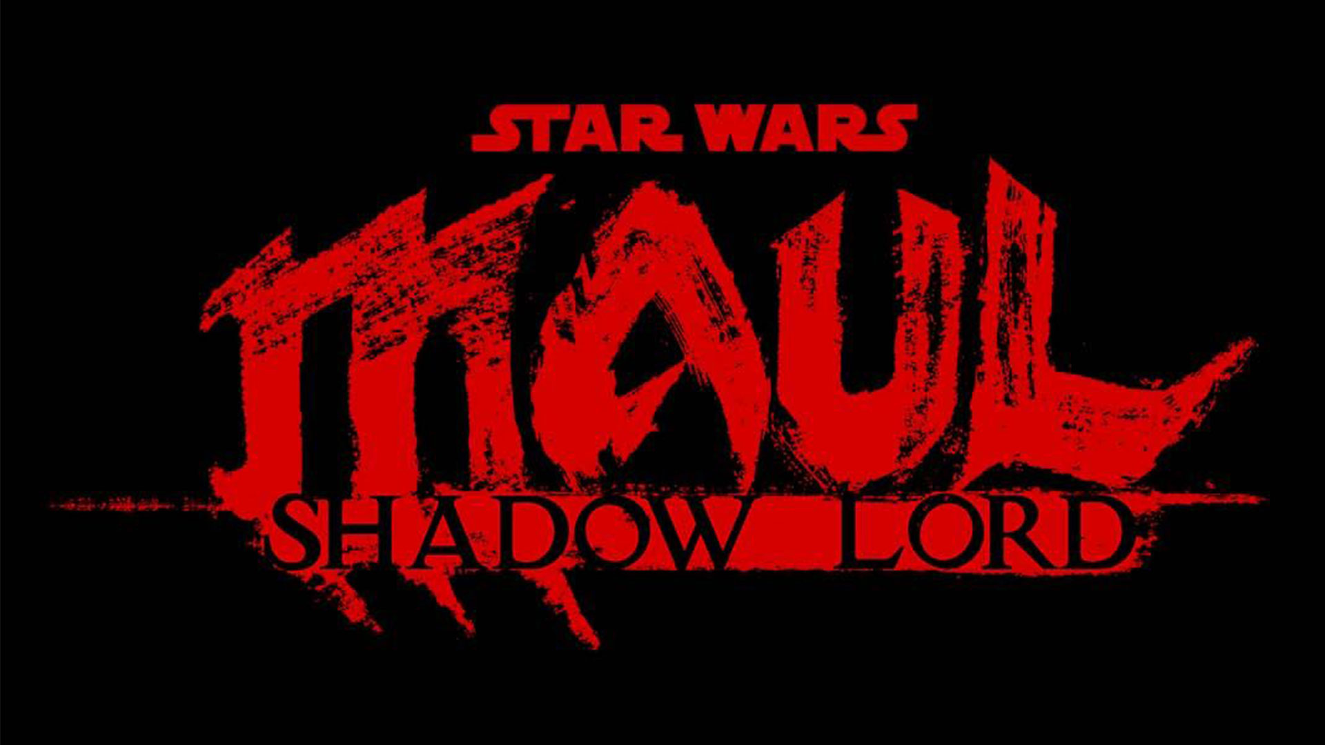 Logo for Lucasfilm Animation's Star Wars: Maul - Shadow Lord.