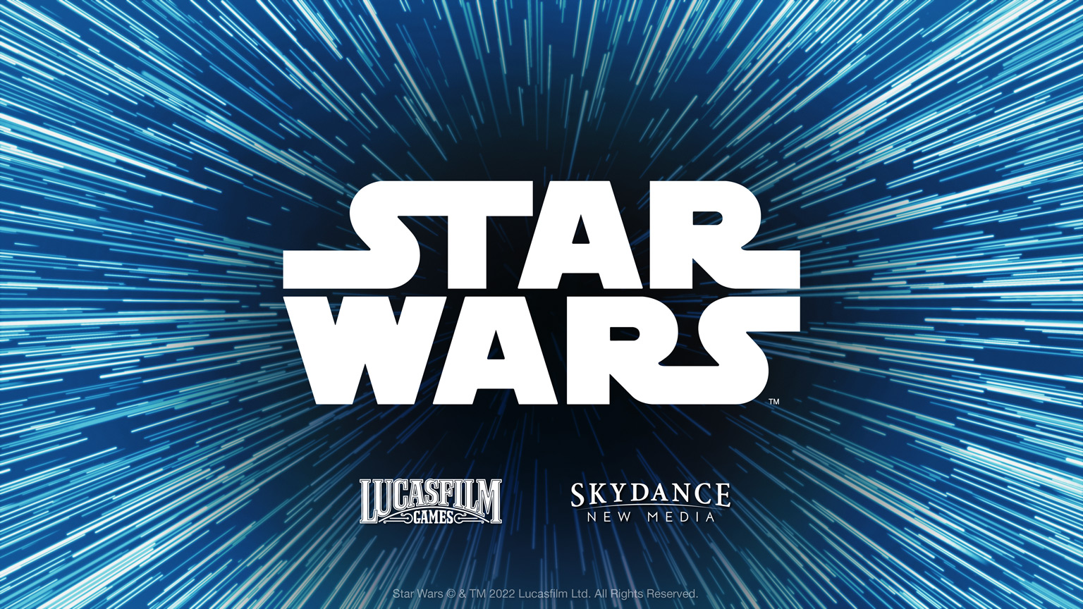 Star Wars Logo with Lucasfilm and Skydance