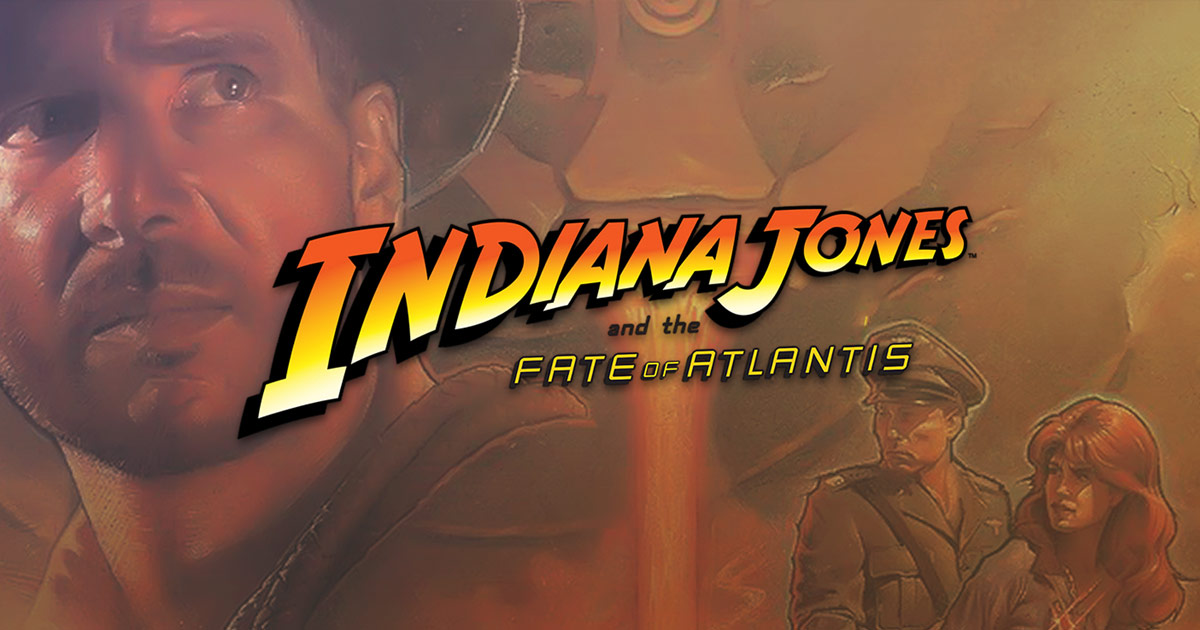 PCゲーム　INDIANA JONES/FATE of ATLANTIS Indiana Jones and the Fate of Atlantis - Spectrum Computing