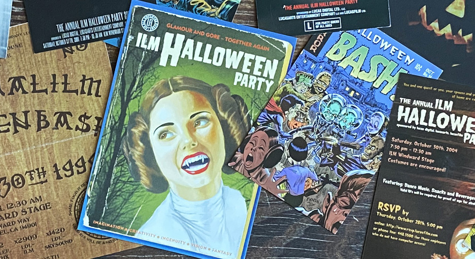 ILM Halloween Party invitations