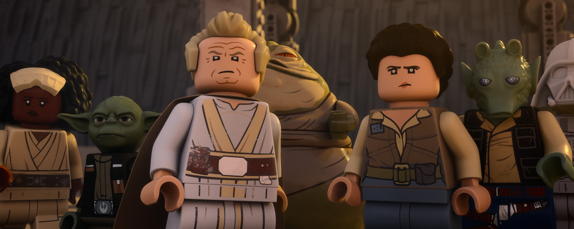 A scene from LEGO Star Wars: Rebuild the Galaxy, Pieces of the Past.