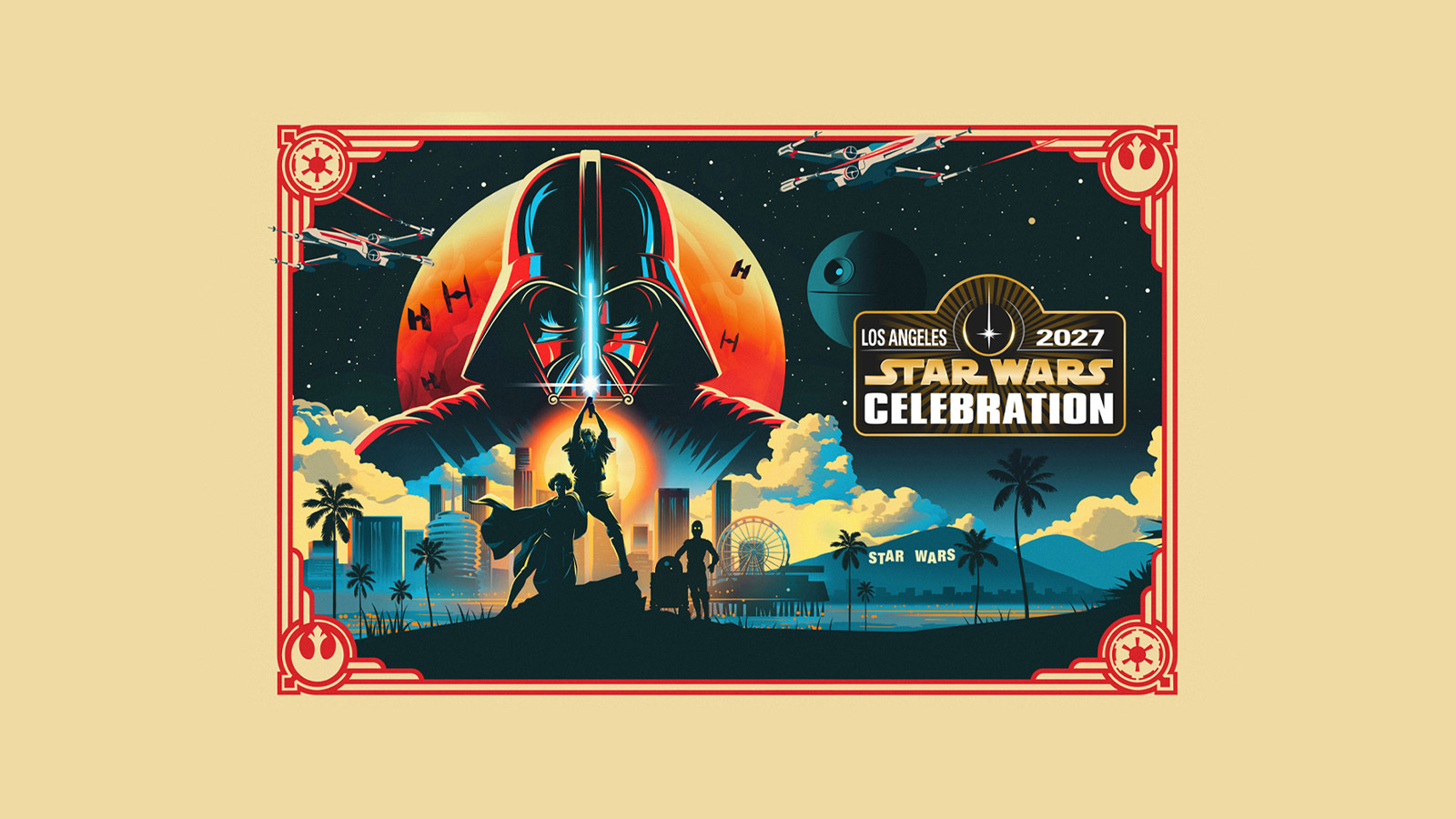 Star Wars Celebration 2027 key art