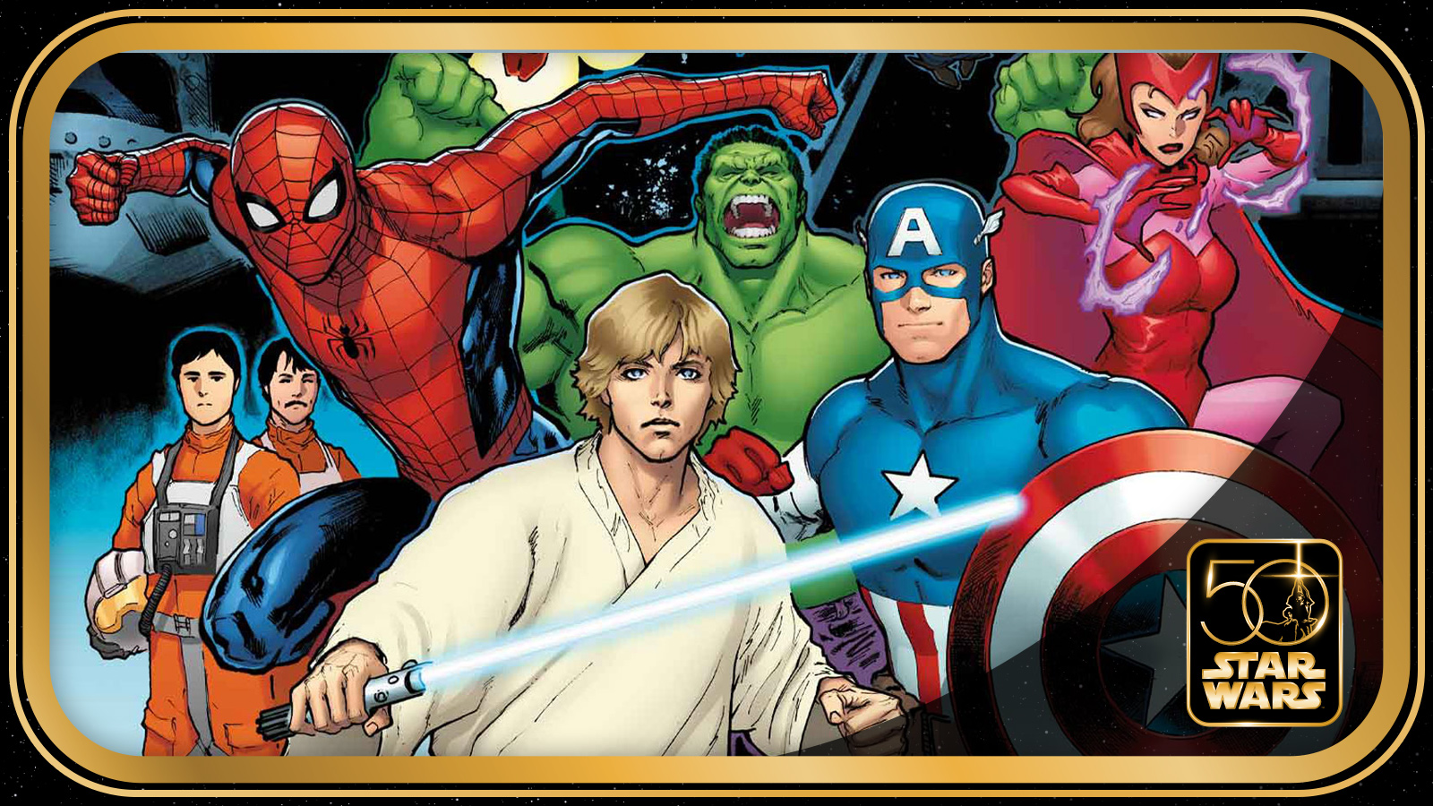 Star Wars/Marvel: Hope Assembles cover