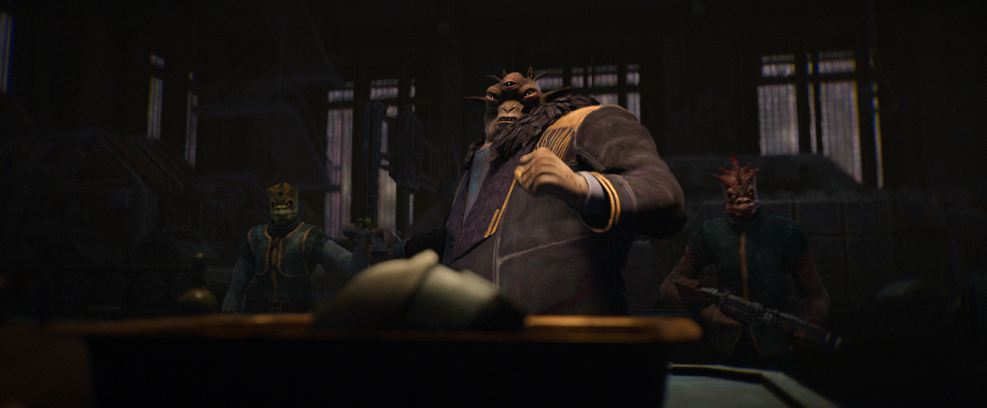 A scene from Maul - Shadow Lord.