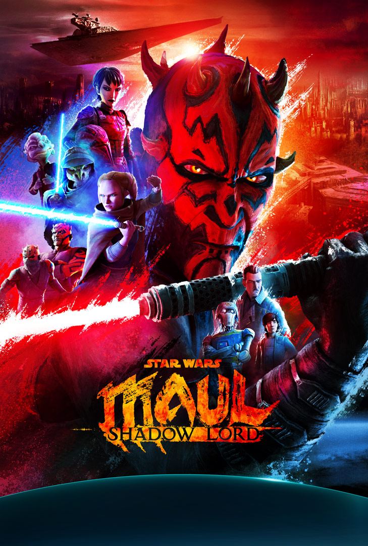 Star Wars: Maul – Shadow Lord key art poster