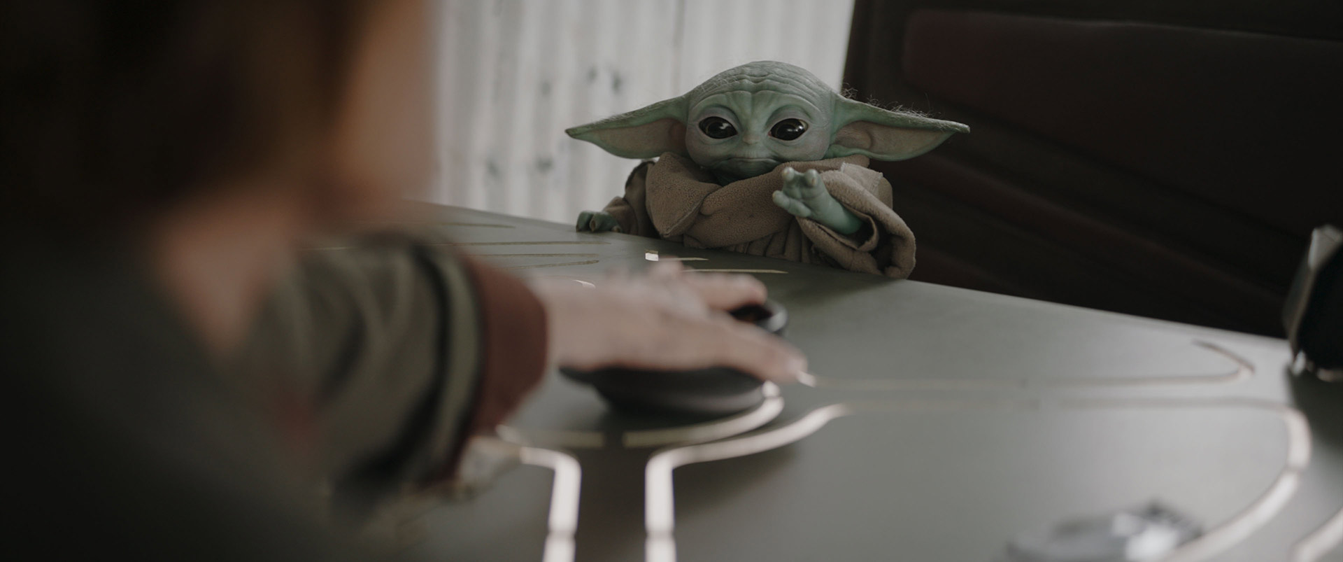 Grogu in Star Wars: The Mandalorian and Grogu