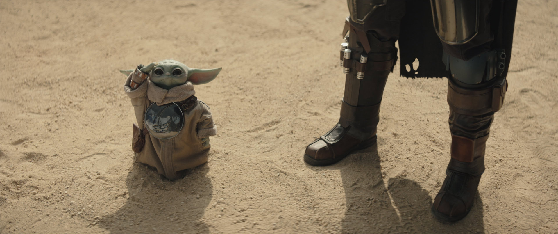 Grogu in Star Wars: The Mandalorian and Grogu