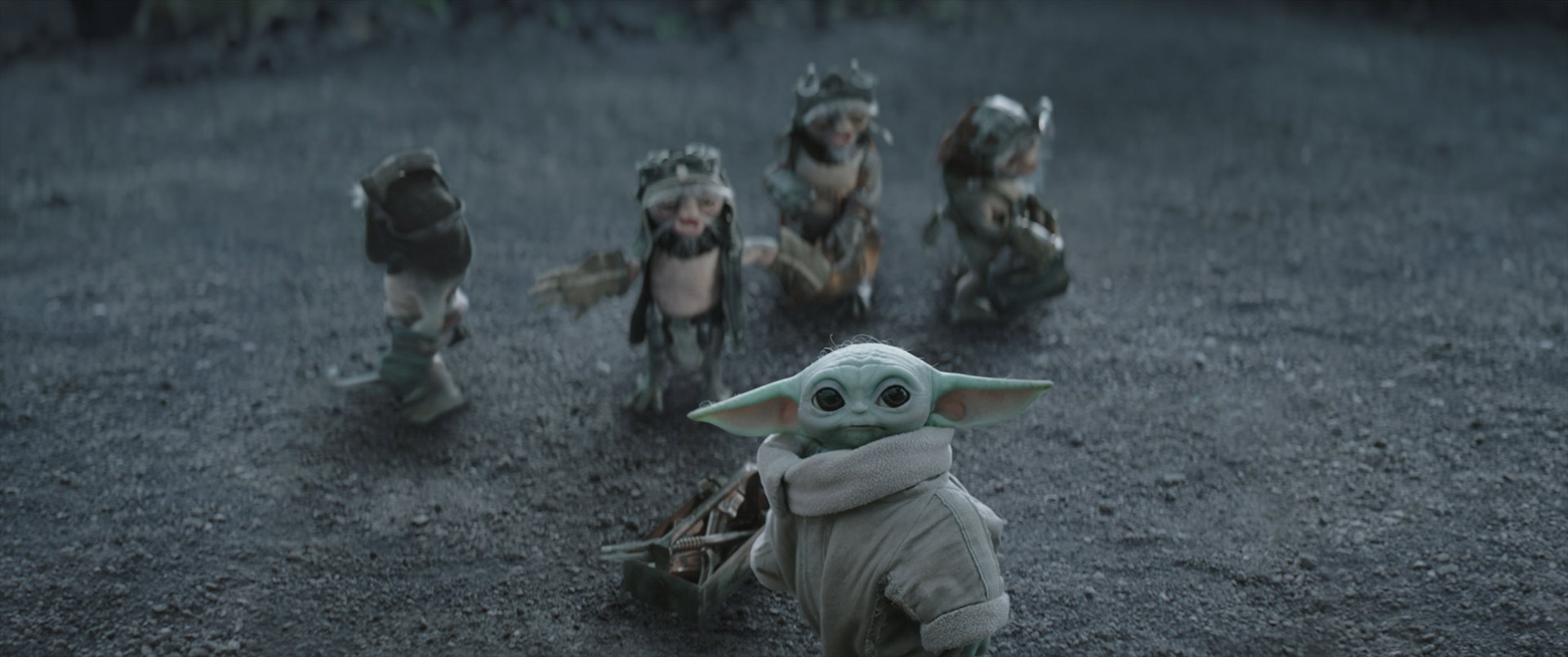 Grogu in Star Wars: The Mandalorian and Grogu