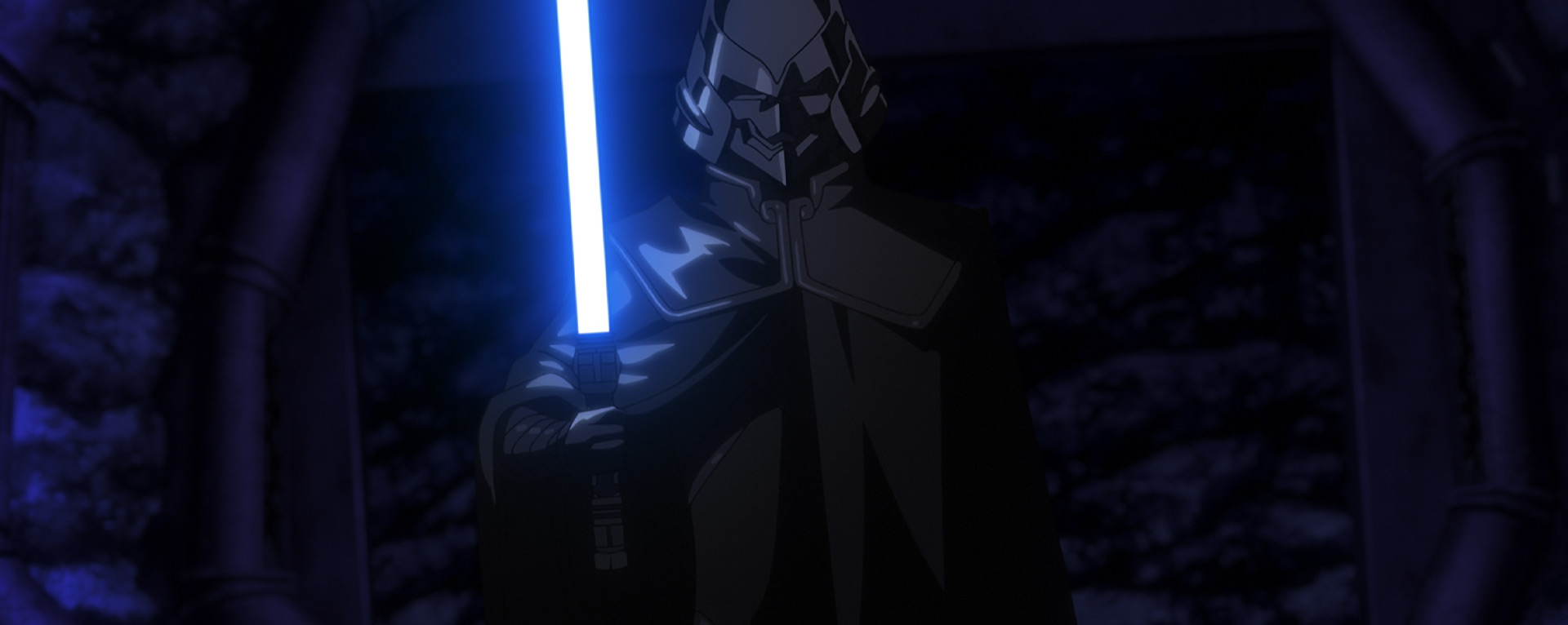 A scene from Star Wars: Visions Presents - The Ninth Jedi