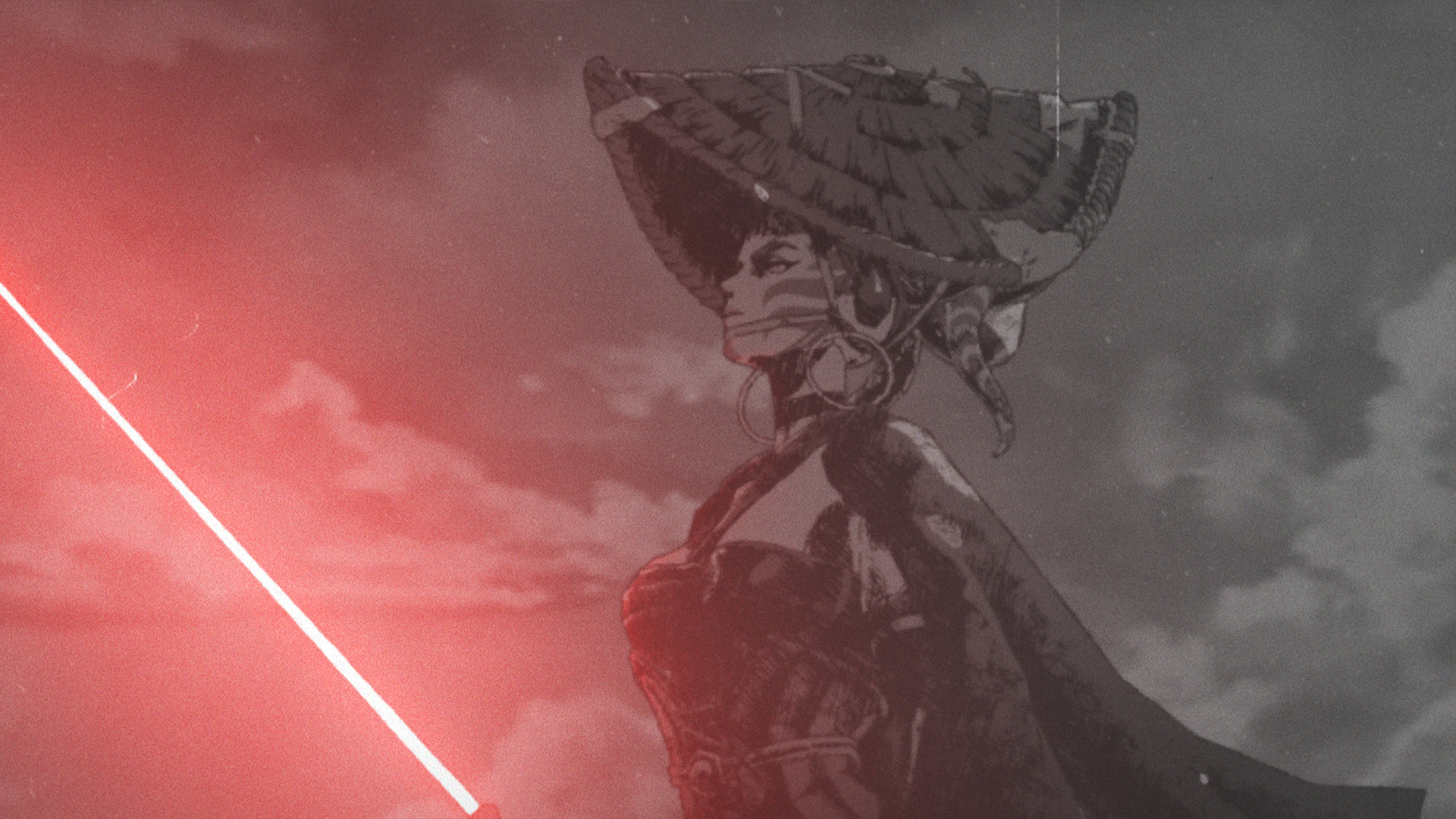 A scene from The Duel: Payback for Star Wars: Visions Volume 3, on Disney+ October 29, 2025.