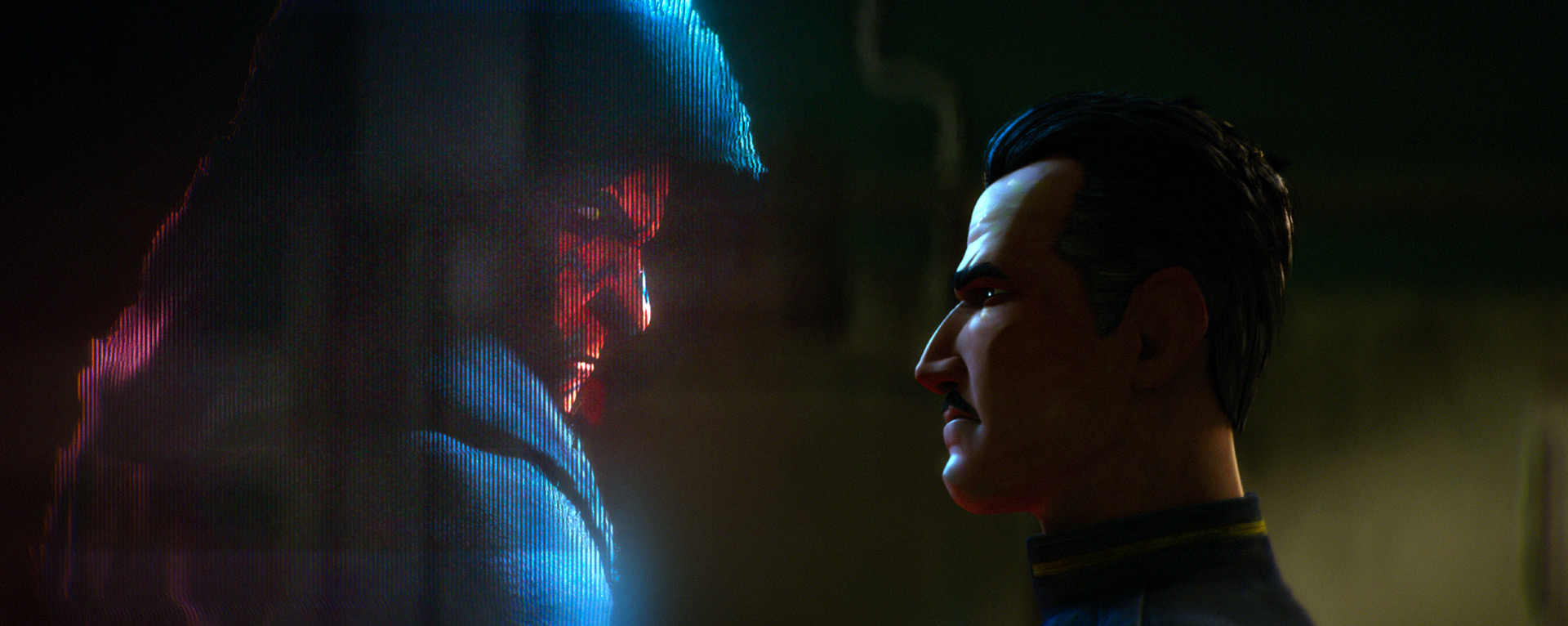 Maul and Captain Lawson in Maul - Shadow Lord.