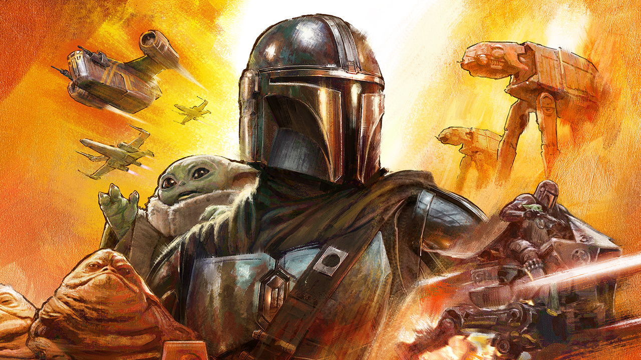 The Mandalorian and Grogu key art poster
