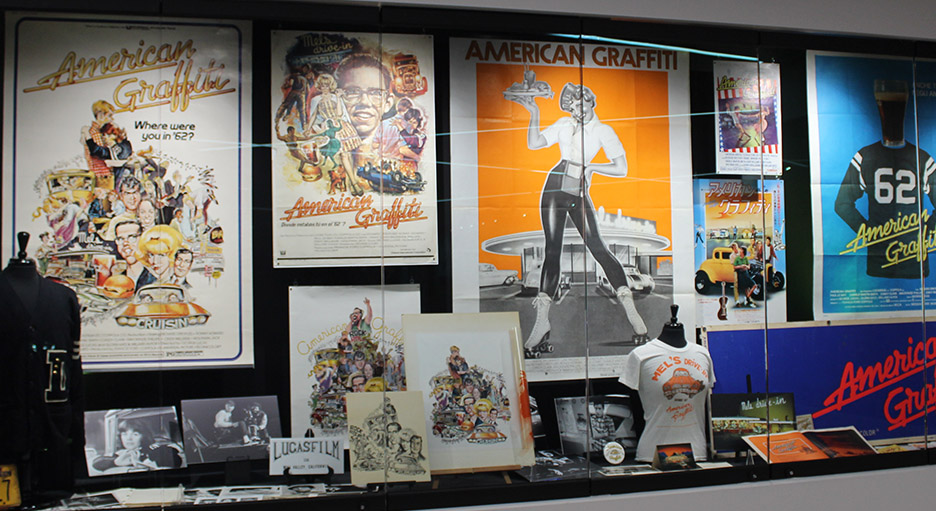 American Graffiti display.