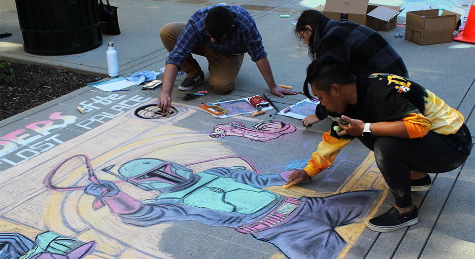 Sidewalk Chalk Artists