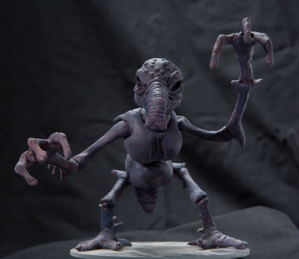 The Grimtaash holochess piece made for The Force Awakens and based on the original from A New Hope.