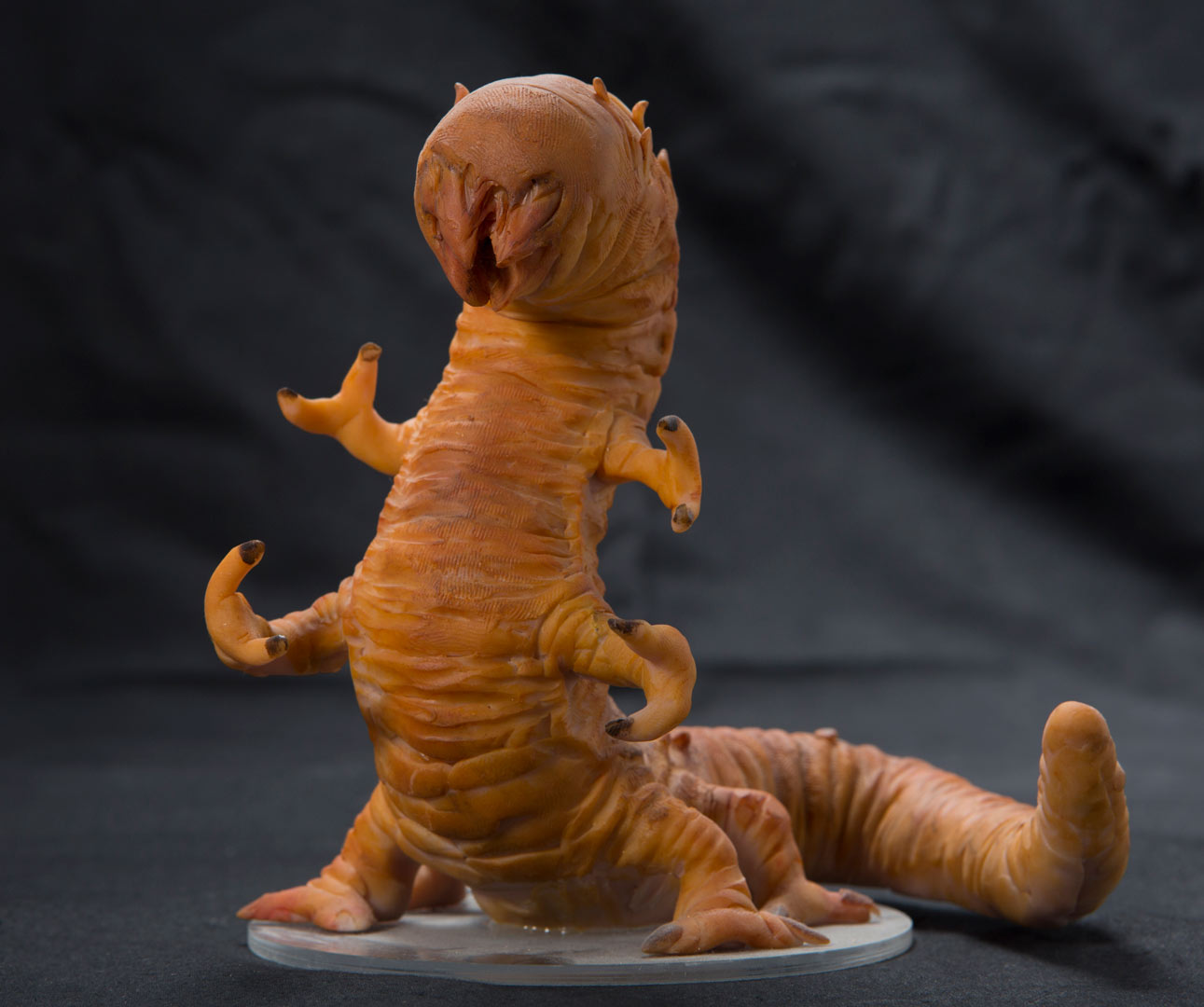 The K’lor’slug holochess piece made for Star Wars: The Force Awakens and based on the original from A New Hope.