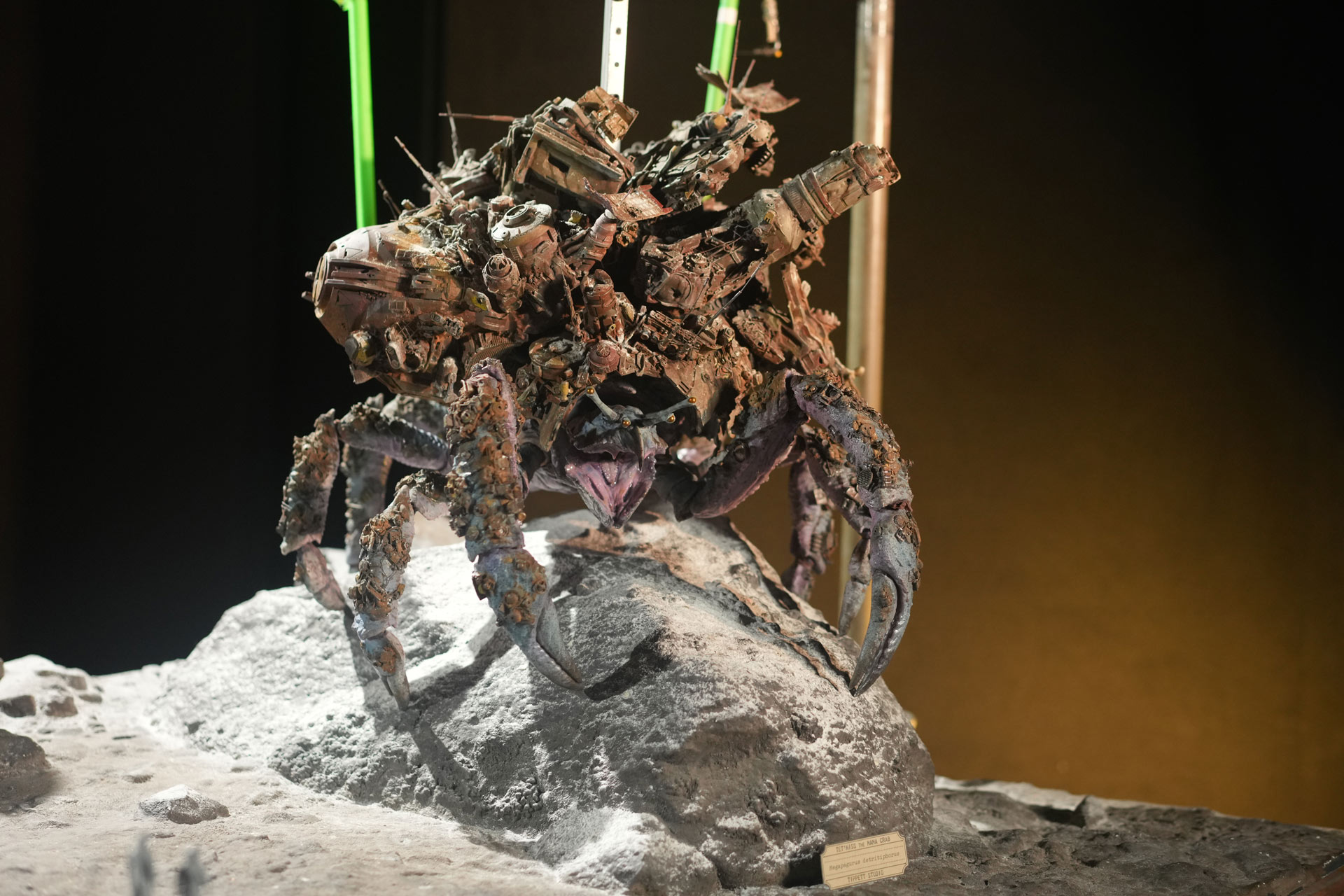 The Mama Crab model on display at Tippett Studio.